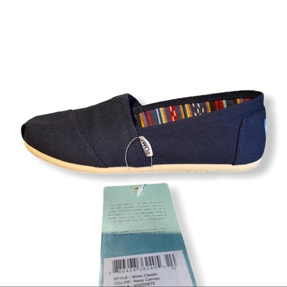 🆕TOMS Classic Loafers Sizes:  8- 8.5- 10 - Picture 5 of 12